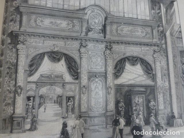 Arte: PARIS EXPOSICION UNIVERSAL SERIGRAFIA 1889 - Foto 1