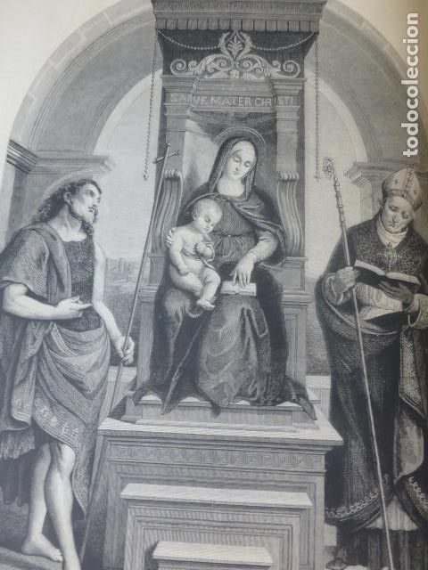 Arte: VIRGEN DE RAFAEL SERIGRAFIA 1885 - Foto 1