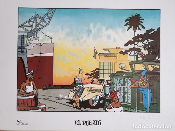 Arte: B. DARTIGUES.El puerto - Foto 1