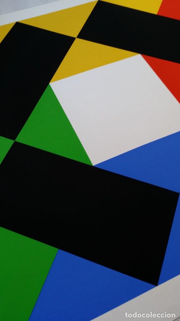 Arte: MAX BILL: variaci&oacute;n con centro blanco, 1972 / serigraf&iacute;a edici&oacute;n limitada - Foto 5