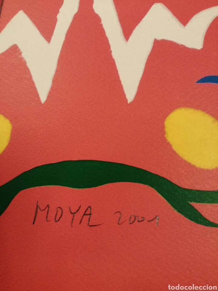 Arte: Patrick Moya. Serigrafia - Foto 3
