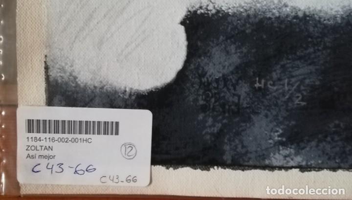 Arte: ZOLTAN. Serigraf&iacute;a sobre lienzo. - Foto 3