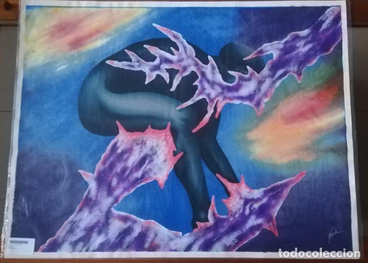 Arte: ZOLTAN. Serigraf&iacute;a sobre lienzo. - Foto 2