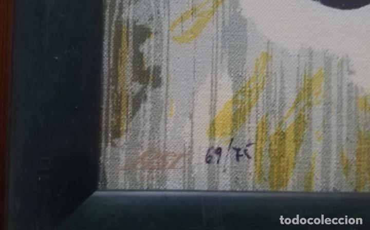 Arte: PEPE HIDALGO. Serigraf&iacute;a sobre lienzo. - Foto 4