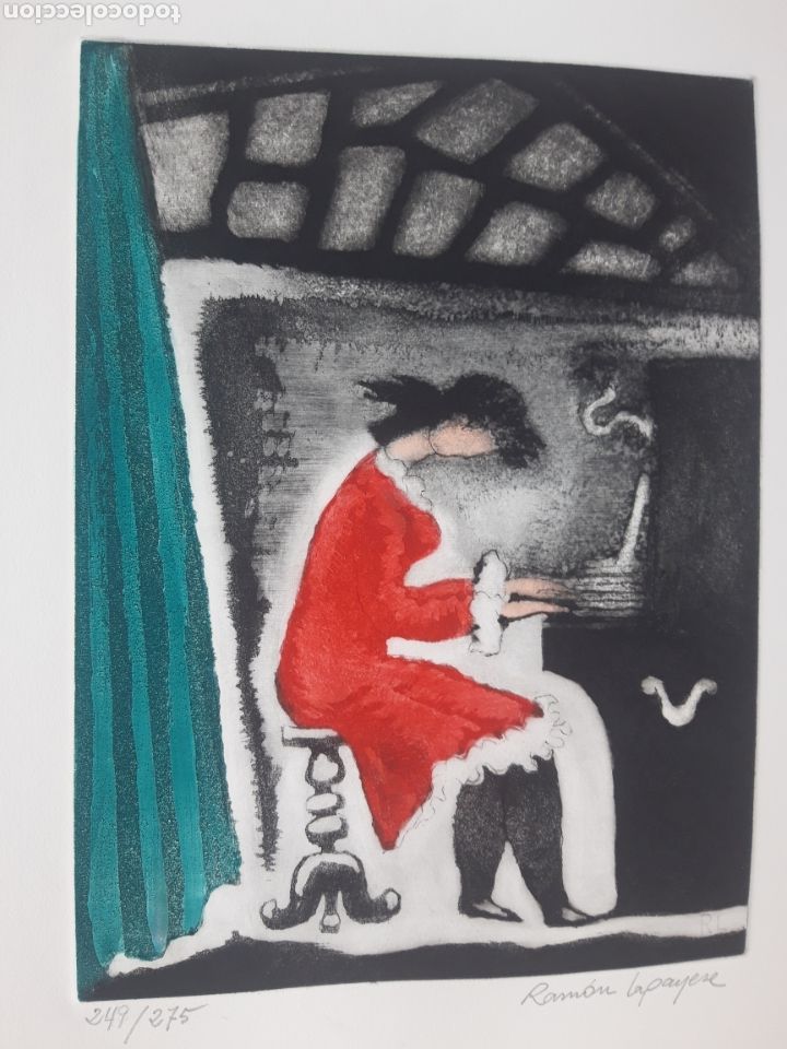 Arte: Ram&oacute;n Lapayese. &rdquo;Horas de Estudio&rdquo; (1980) - Foto 1