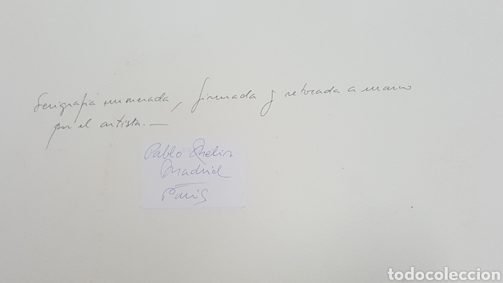 Arte: SERIGRAF&Iacute;A DE PABLO HELIS &rdquo;PARIS&rdquo; - Foto 9