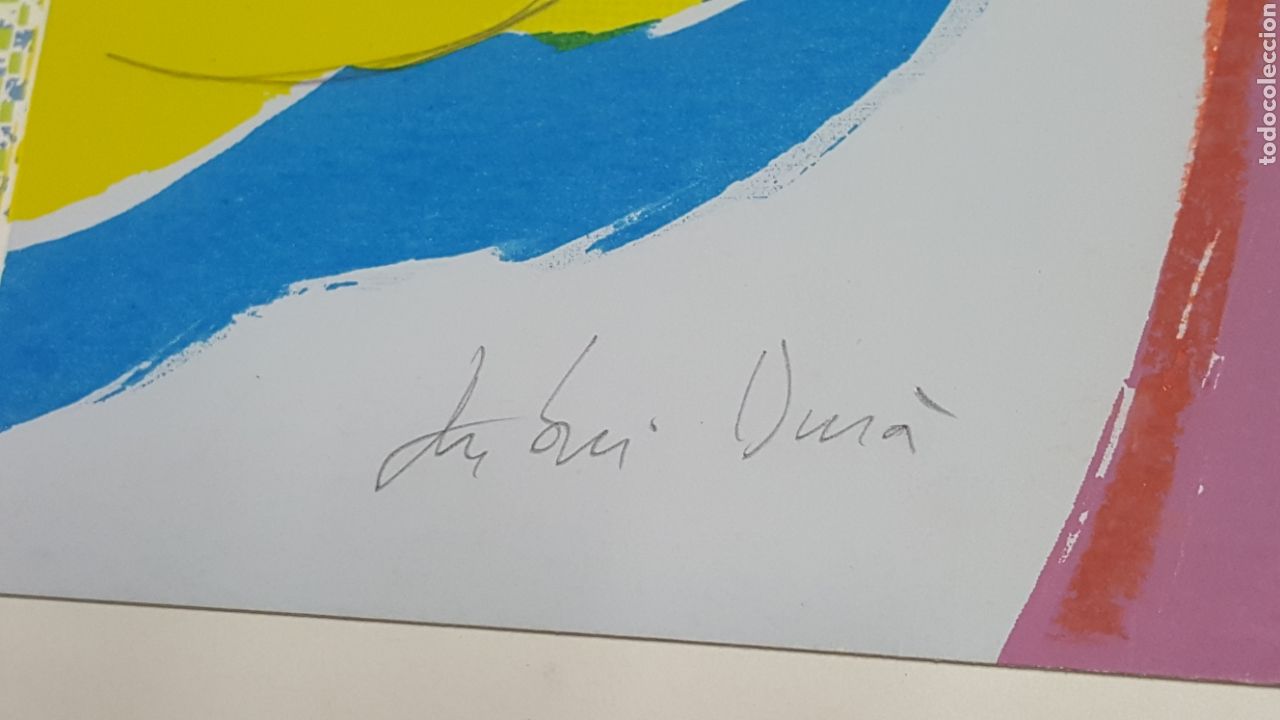 Arte: SERIGRAF&Iacute;A DE ANTONIO DUR&Aacute; &rdquo;BODEG&Oacute;N CON LIMONES&rdquo; - Foto 6