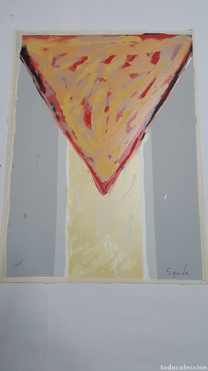 Arte: SERIGRAF&Iacute;A RETOCADA A MANO DE SPADA &rdquo;SCUDO&rdquo; - Foto 4