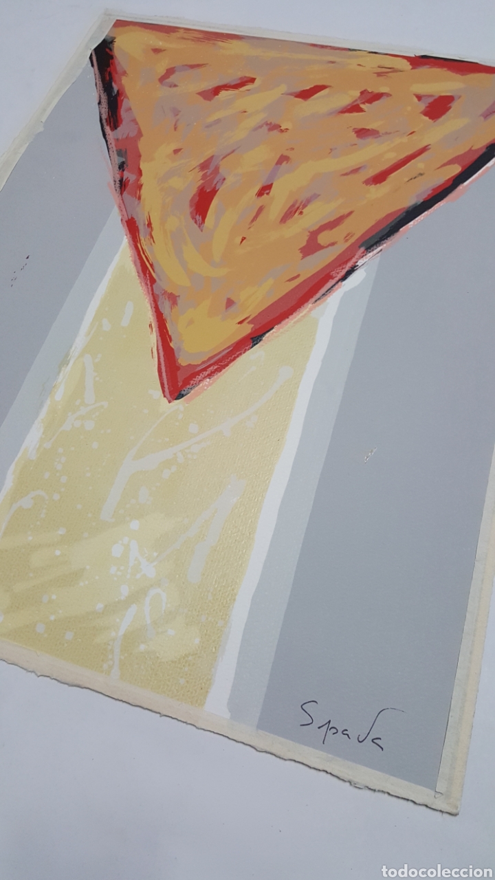 Arte: SERIGRAF&Iacute;A RETOCADA A MANO DE SPADA &rdquo;SCUDO&rdquo; - Foto 1