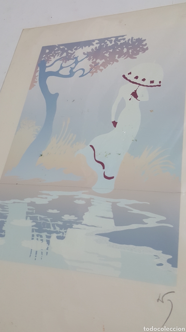 Arte: SERIGRAF&Iacute;A DE L.OTAG &rdquo;EN EL R&Iacute;O&rdquo; - Foto 1