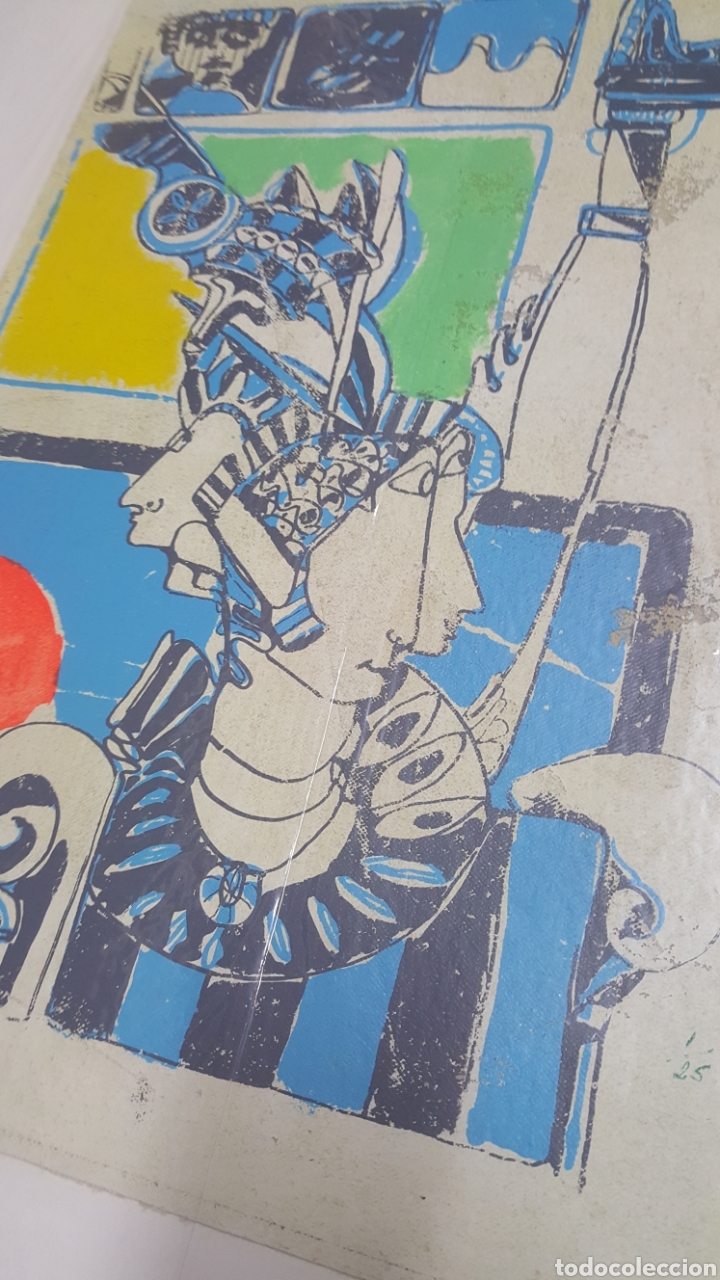 Arte: SERIGRAF&Iacute;A DE ASIRIAS &rdquo;AZTECA&rdquo; - Foto 1