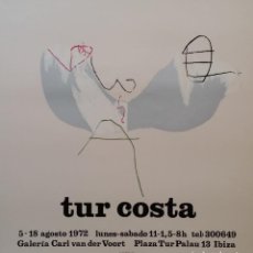 Arte: RAFAEL TUR COSTA: SERIGRAFÍA FIRMADA Y NUMERADA, 30 EJEMPLARES, 1972. Lote 302569198