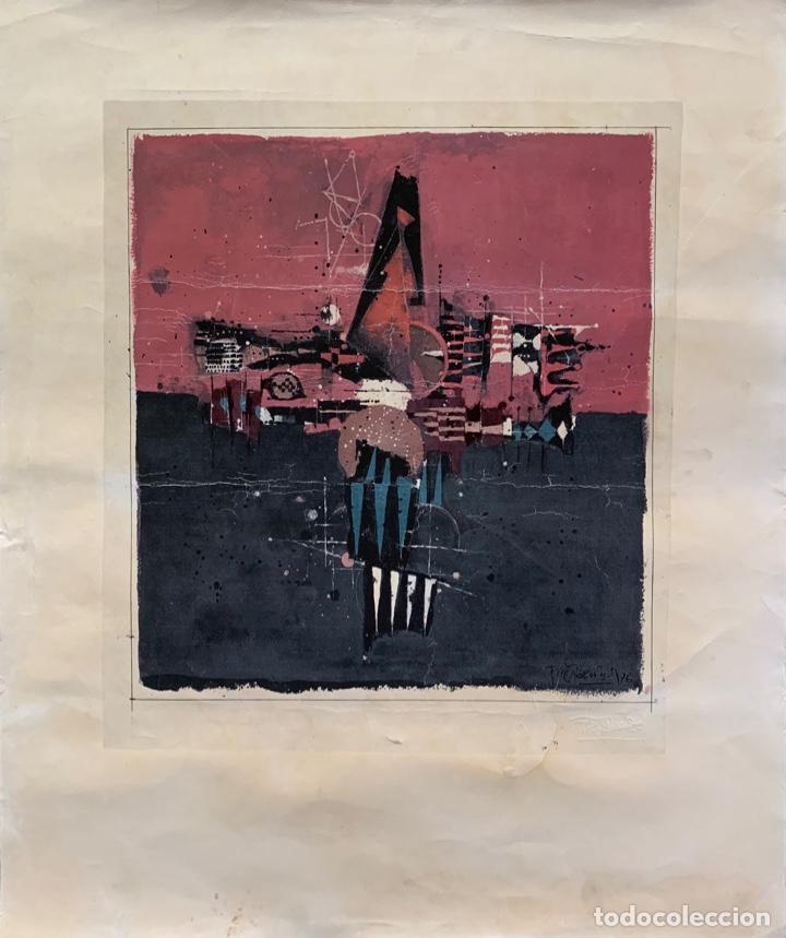 Arte: JOHNNY FRIEDLAENDER - SERIGRAF&Iacute;A MULTICOLOR - - Foto 1