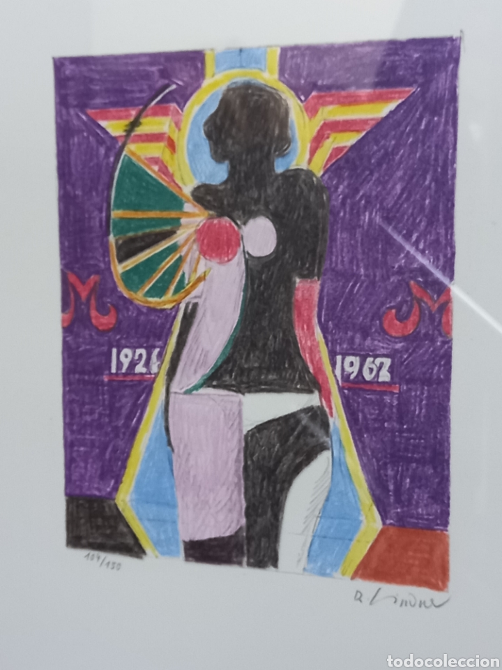 Arte: Richard Lindner. Serigrafia - Foto 3