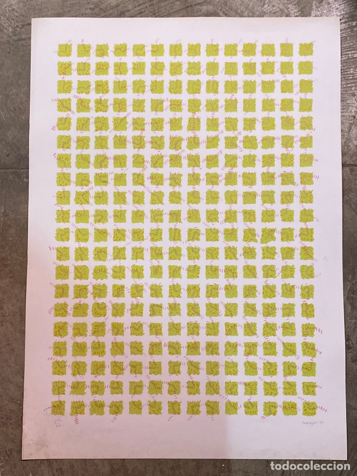 Arte: SERIEGRAFIA FIRMADA DOM&Iacute;NGUEZ 77 - Foto 1