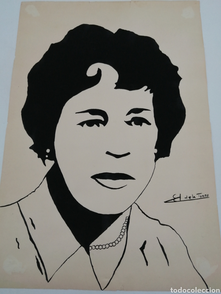 Arte: Serigrafia sobre papel. Eusebio(?) de la Torre - Foto 2