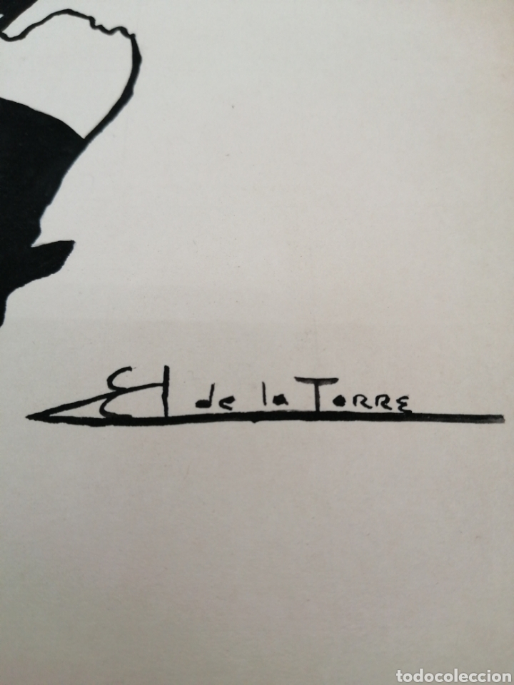 Arte: Serigrafia sobre papel. Eusebio (?) de la Torre - Foto 3