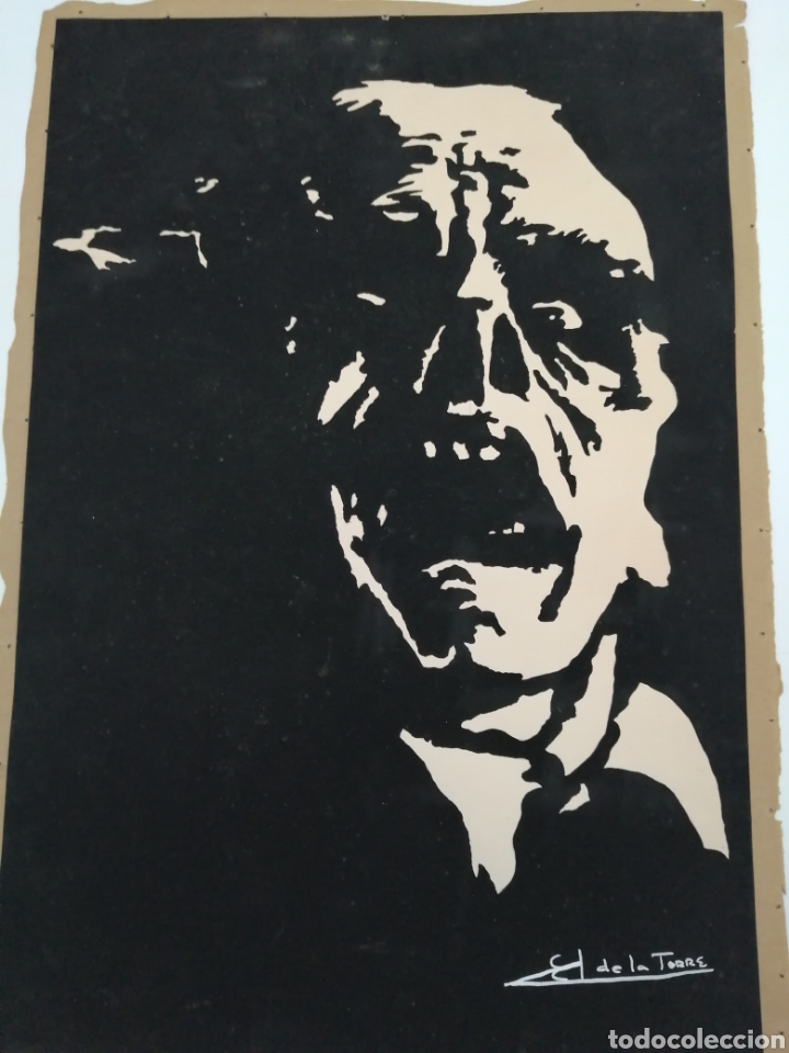 Arte: Serigrafia sobre papel. Eusebio (?) de la Torre - Foto 2