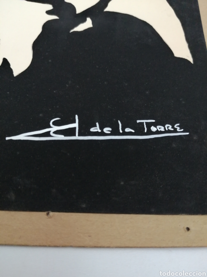 Arte: Serigrafia sobre papel. Eusebio (?) de la Torre - Foto 3