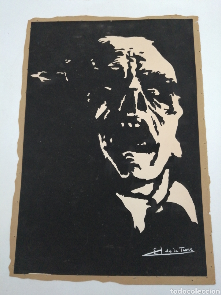 Arte: Serigrafia sobre papel. Eusebio (?) de la Torre - Foto 1