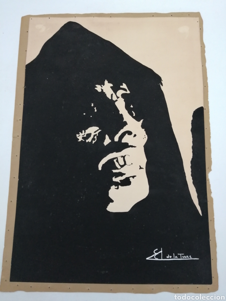 Arte: Serigrafia sobre papel. Eusebio (?) de la Torre - Foto 1