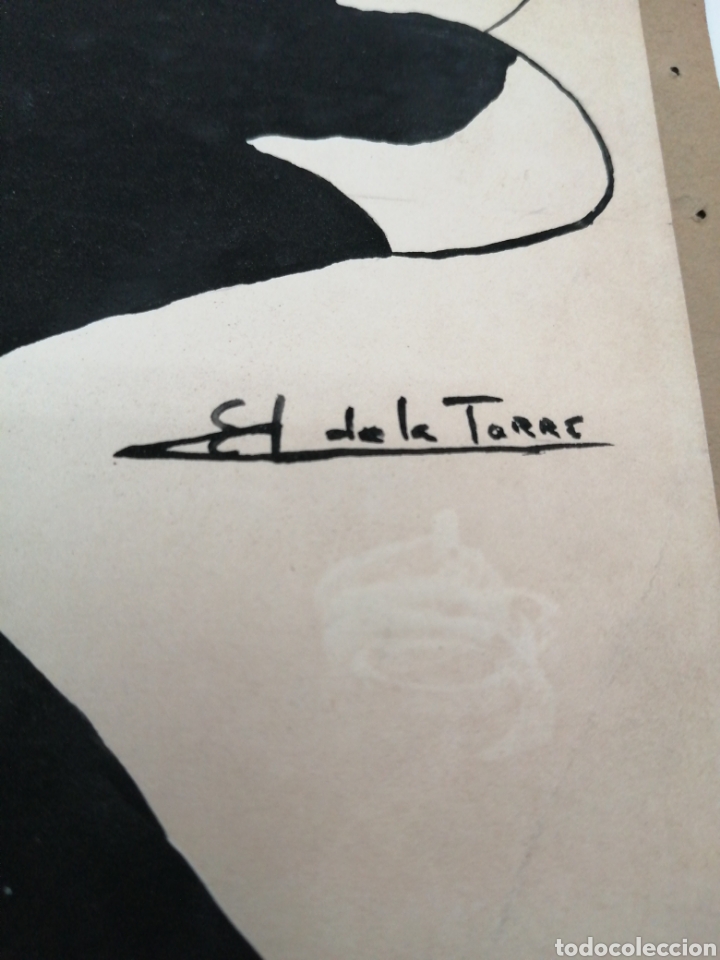 Arte: Serigrafia sobre papel. Eusebio (?) de la Torre - Foto 3