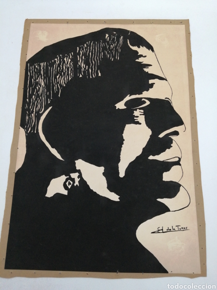 Arte: Serigrafia sobre papel. Eusebio (?) de la Torre - Foto 1