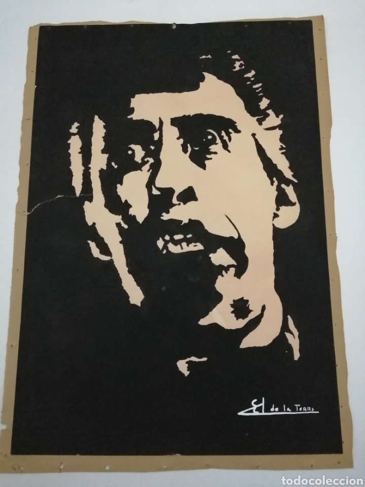 Arte: Serigrafia sobre papel. Eusebio (?) de la Torre - Foto 1