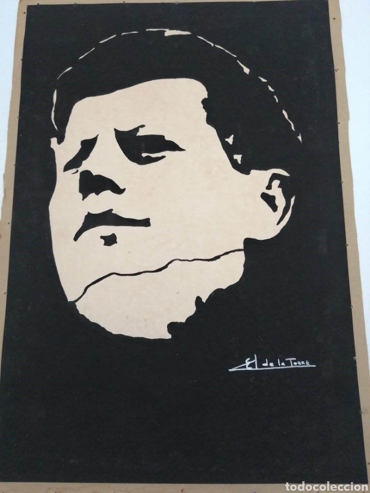 Arte: Serigrafia sobre papel. Eusebio (?) de la Torre - Foto 2