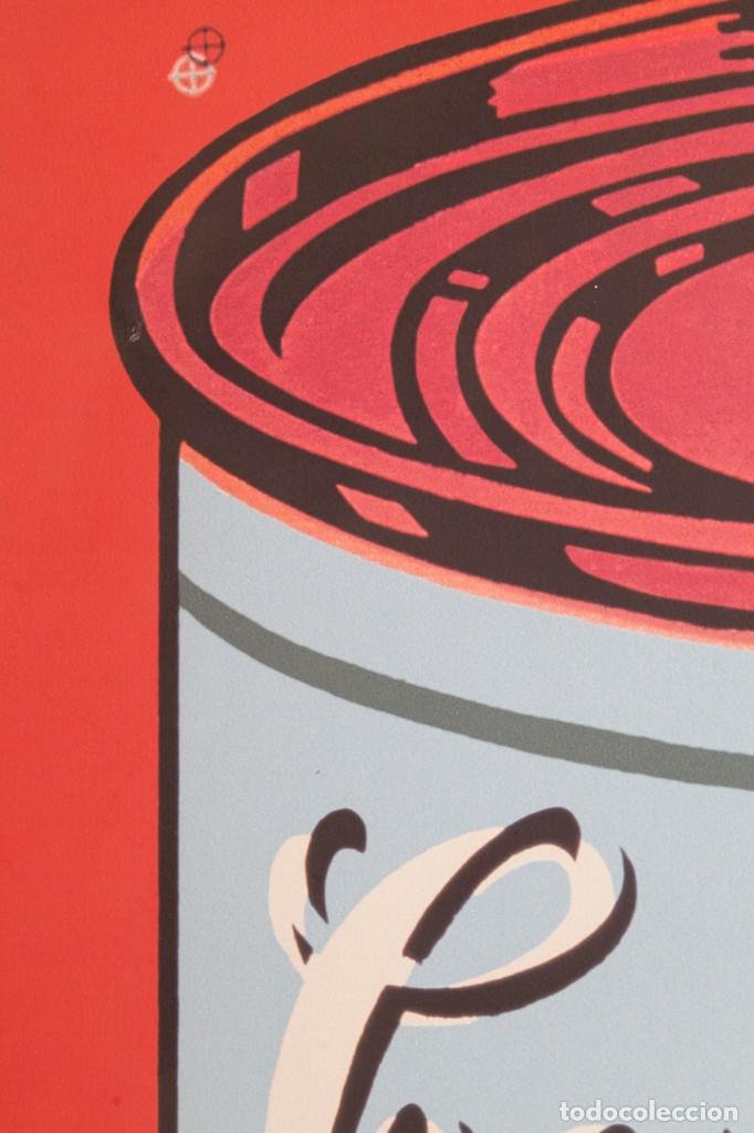 Arte: ANDY WARHOL - CAMPBELLS SOUP CUP - GICL&Eacute;E - Foto 7