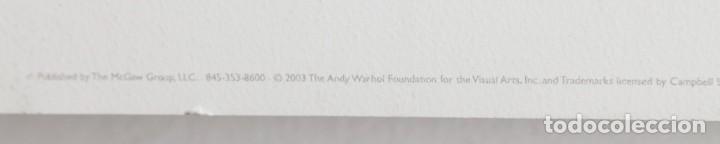 Arte: ANDY WARHOL - CAMPBELLS SOUP CUP - GICL&Eacute;E - Foto 10