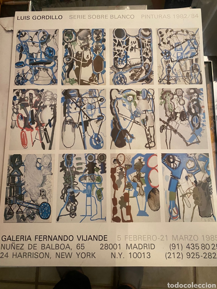 Arte: Cartel original Luis Gordillo - Foto 3