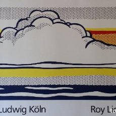 Arte: ROY LICHTENSTEIN: SERIGRAFÍA, CARTEL DE 1989 / 120 X 70 CM.