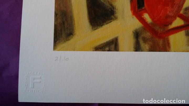 Arte: Serigraf&iacute;a firmada y numerada a l&aacute;piz. - Foto 4