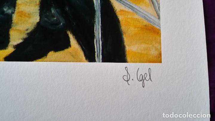 Arte: Serigraf&iacute;a firmada y numerada a l&aacute;piz. - Foto 5