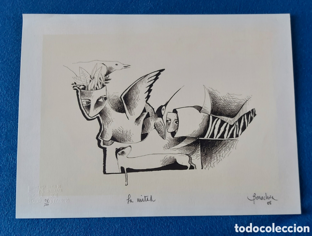 Arte: Bonachea. Cuba 1957--2012. Firmado a l&aacute;piz por el autor.