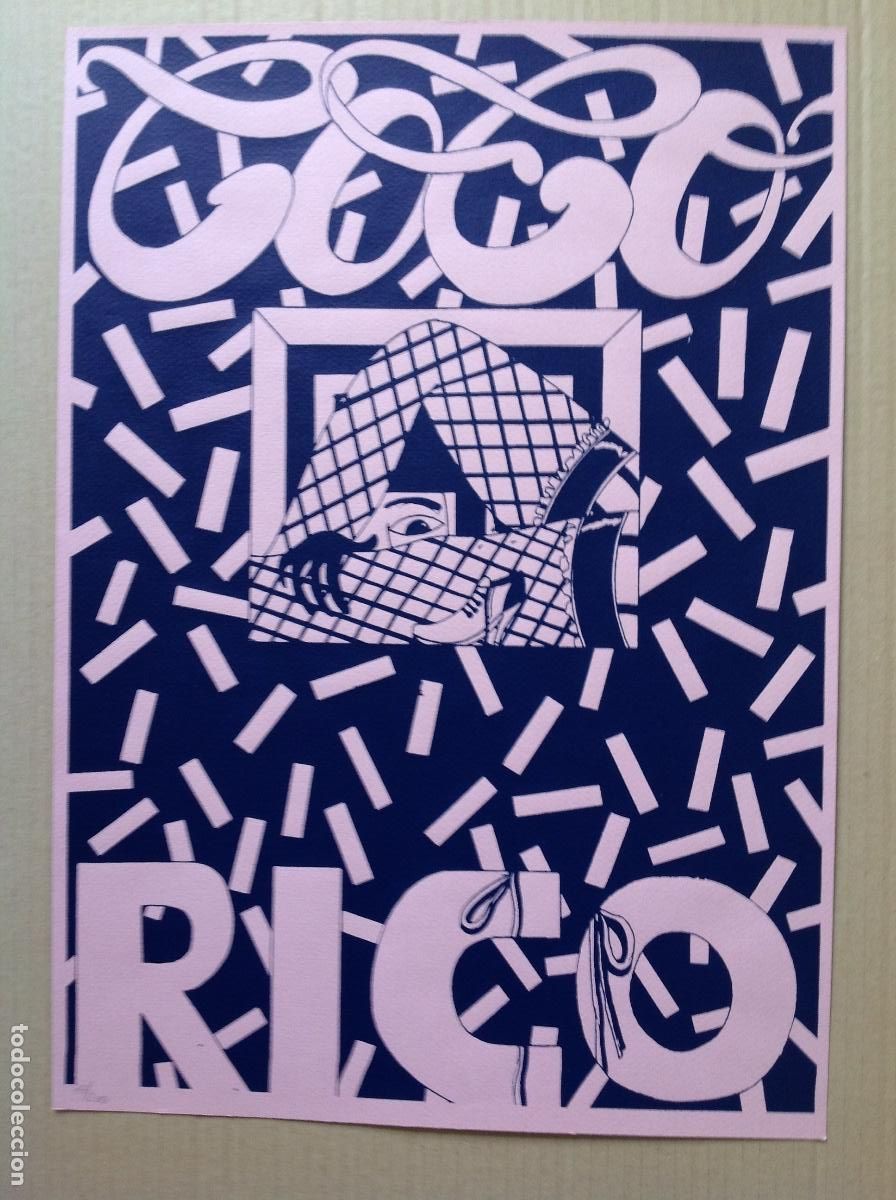 Arte: Camille Lavaud - serigraf&iacute;a - Foto 1