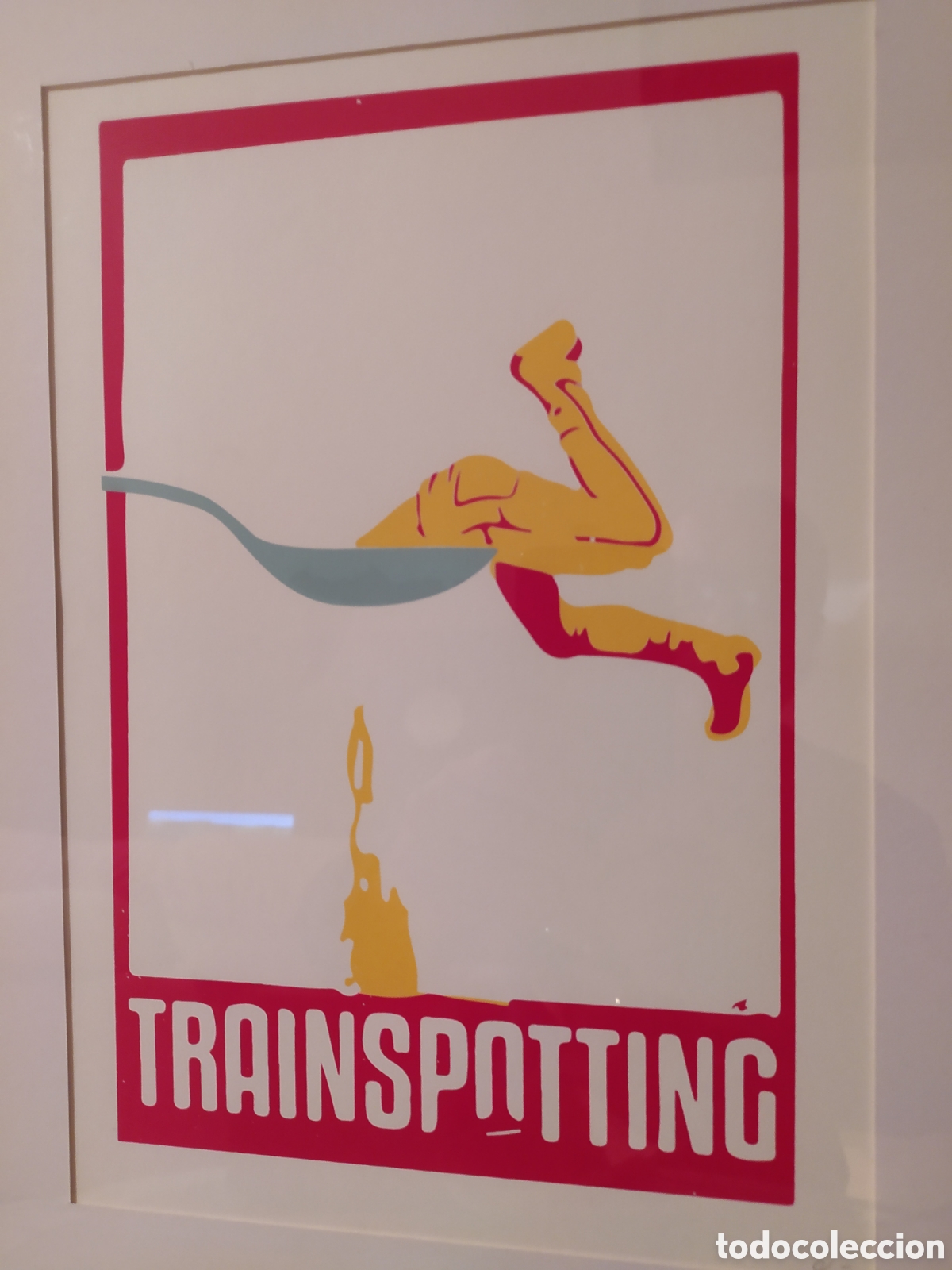 Arte: Serigraf&iacute;a Original Trainspotting - Foto 2