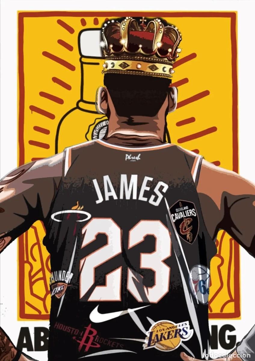 Arte: DEATH NYC - KING LEBRON JAMES - Foto 1