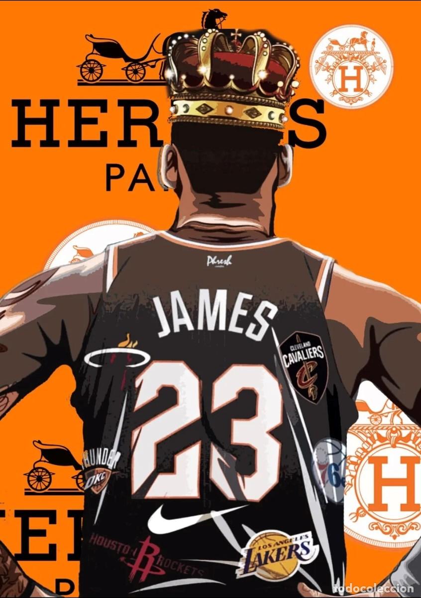 Arte: DEATH NYC - LEBRON JAMES HERMES - Foto 1