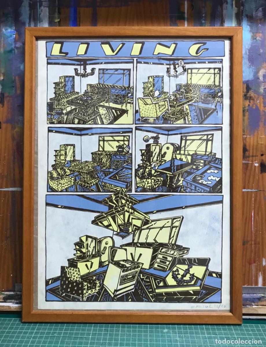 Art: Mariscal, Barcel&oacute;. Living, 1977. Underground