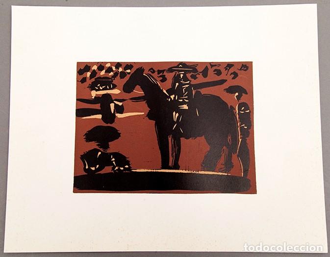 Arte: PICASSO - LINOGRABADO - 1962 - Foto 1
