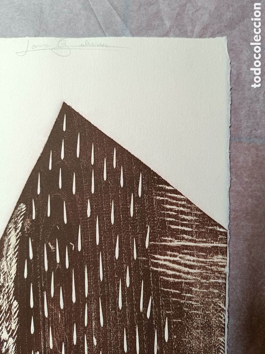 Arte: Serigrafia abstracta de Laura Guti&eacute;rrez - Foto 3