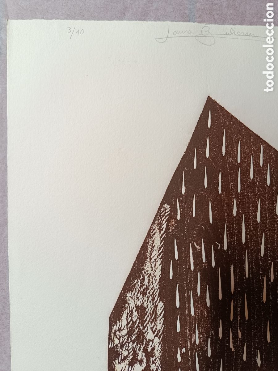 Arte: Serigrafia abstracta de Laura Guti&eacute;rrez - Foto 6