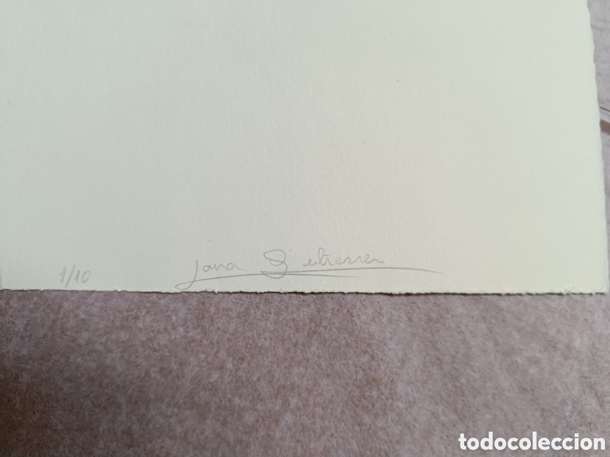 Arte: Serigrafia abstracta de Laura Guti&eacute;rrez - Foto 3