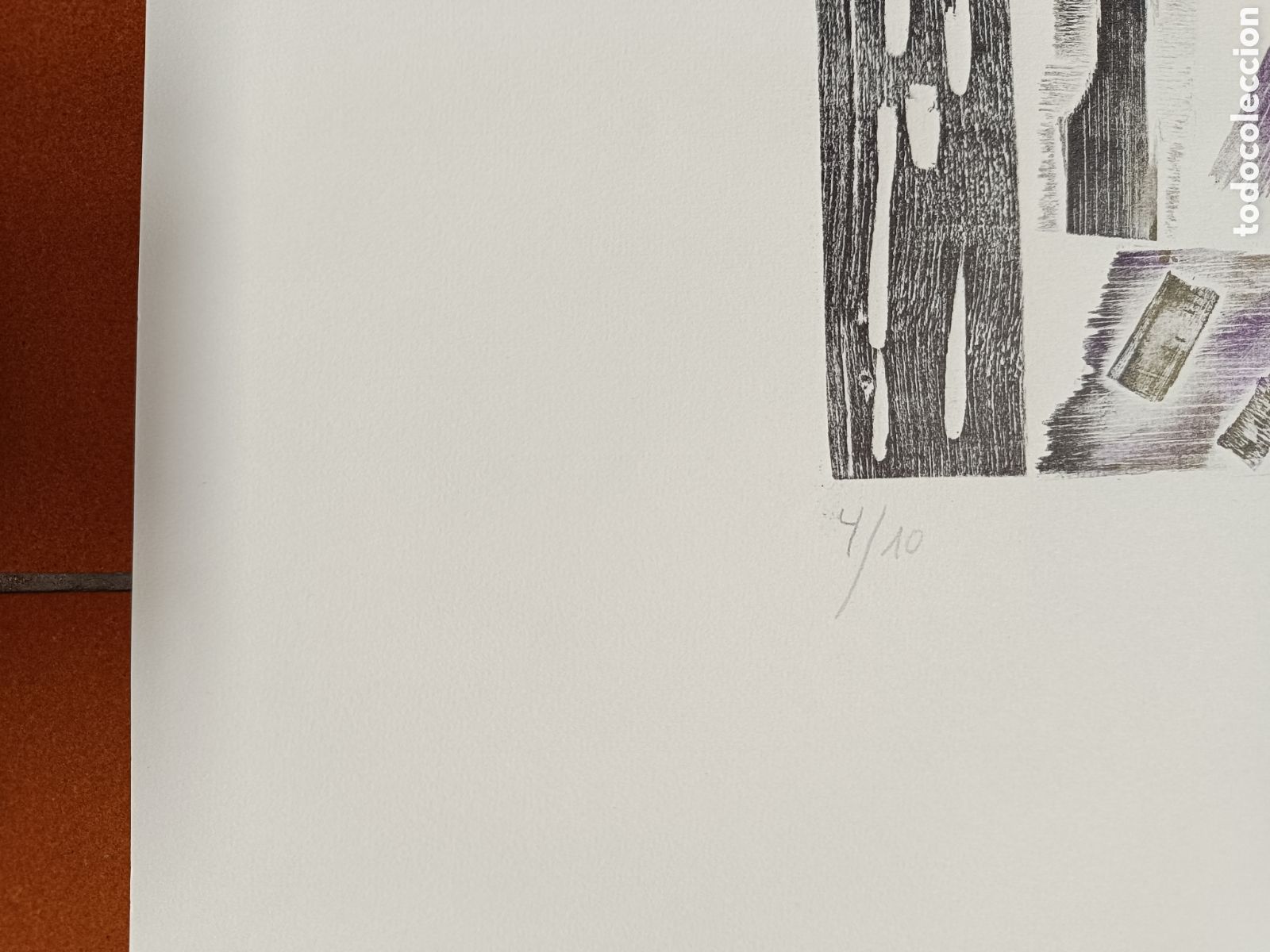 Arte: Serigrafia abstracta de Laura Guti&eacute;rrez - Foto 4