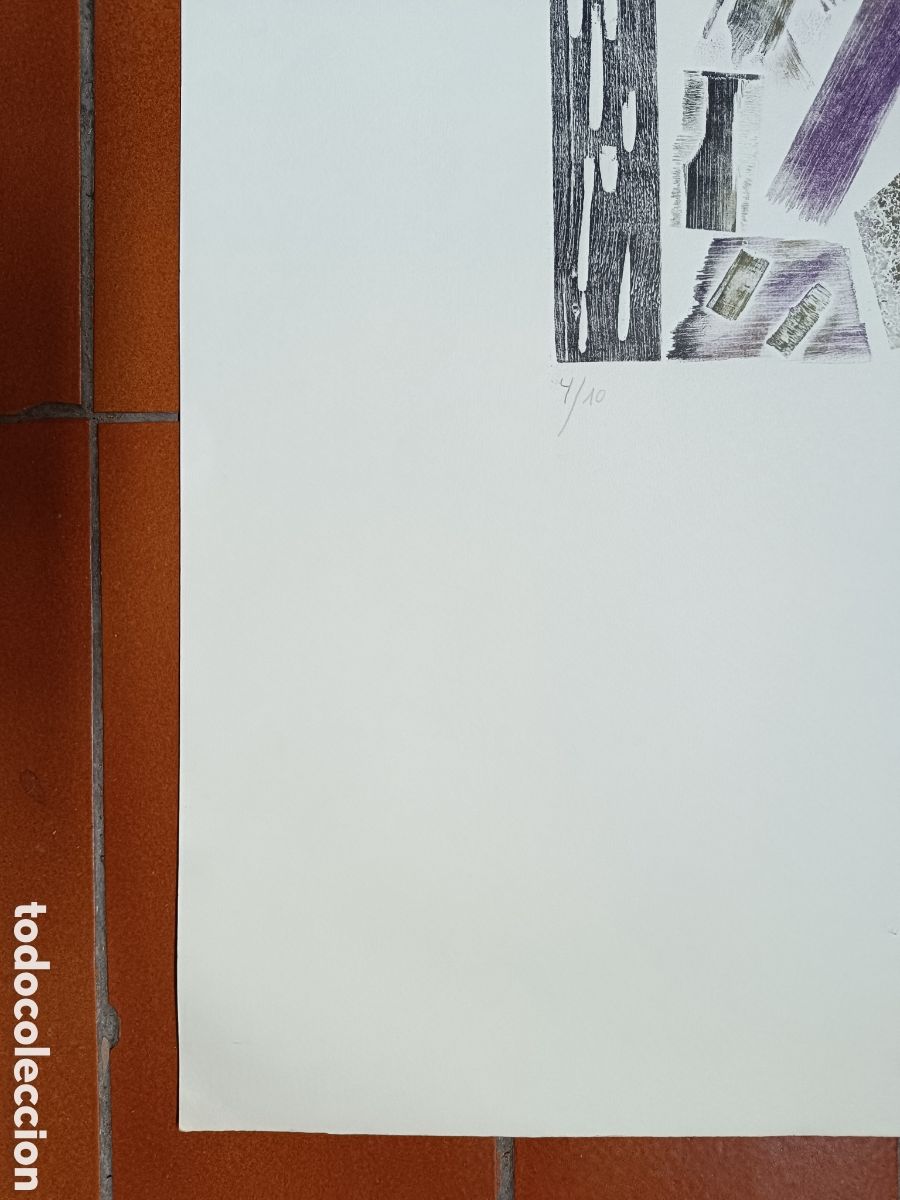 Arte: Serigrafia abstracta de Laura Guti&eacute;rrez - Foto 6