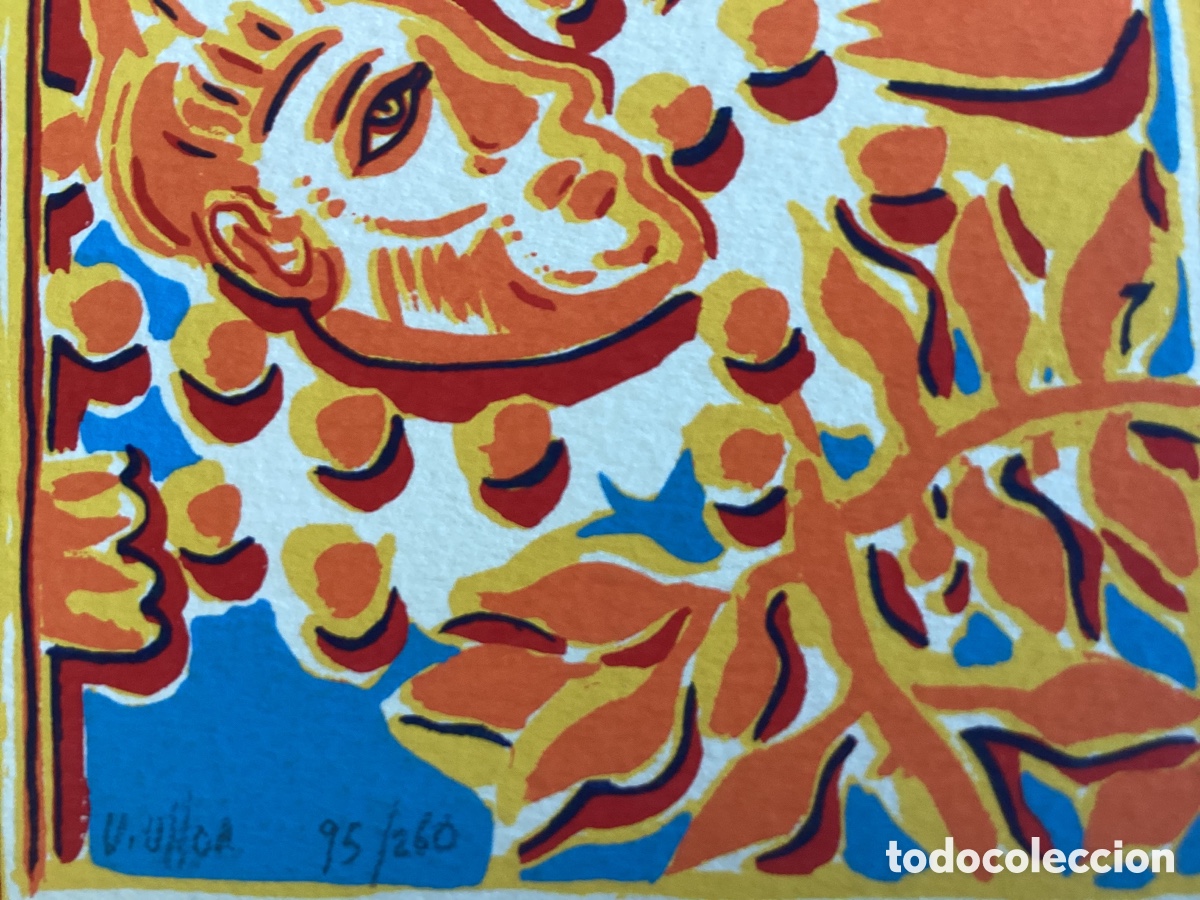 Arte: V&iacute;ctor Ulloa serigraf&iacute;a original - Foto 2