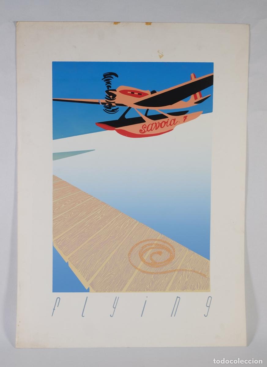 Arte: Serigraf&iacute;a Flying Savoia - Foto 2