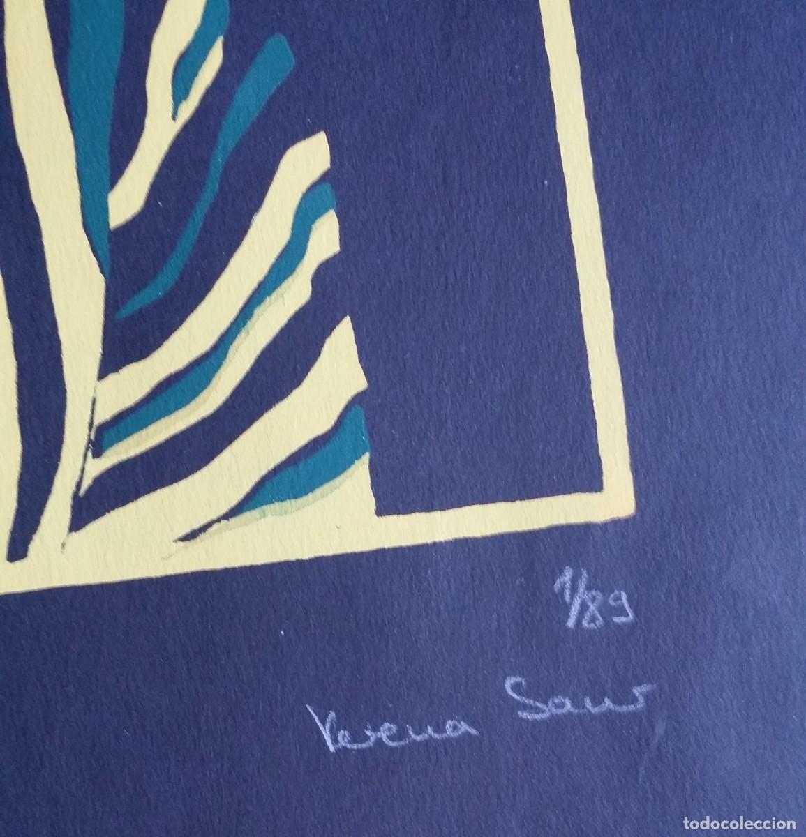 Arte: Serigrafia firmada y numerada, 1989 - Foto 5